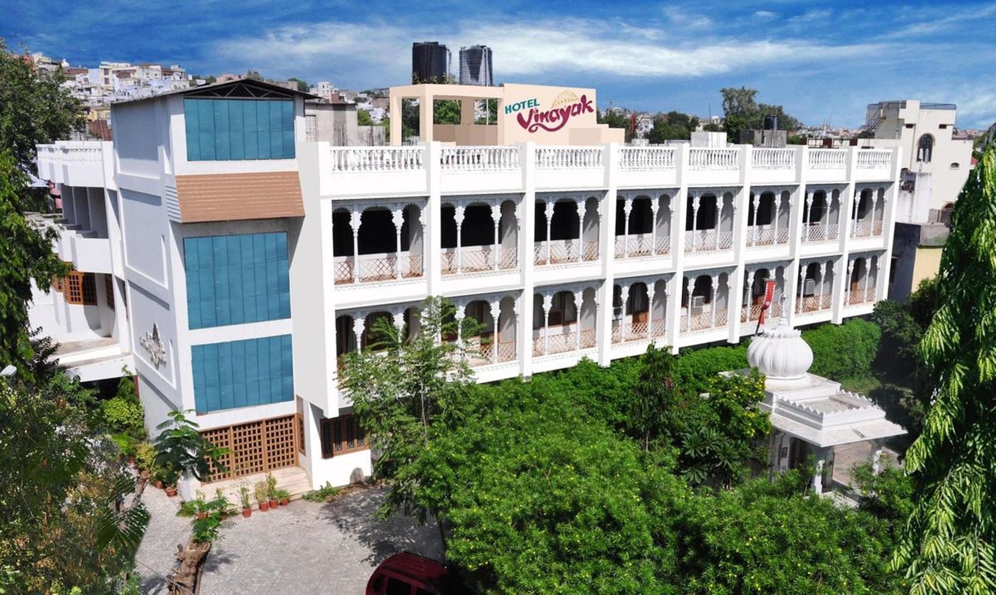 Hotel Vinayakam Udaipur Exteriör bild